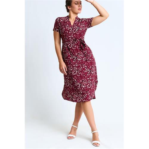 Andriana Women's Printed Office Dress