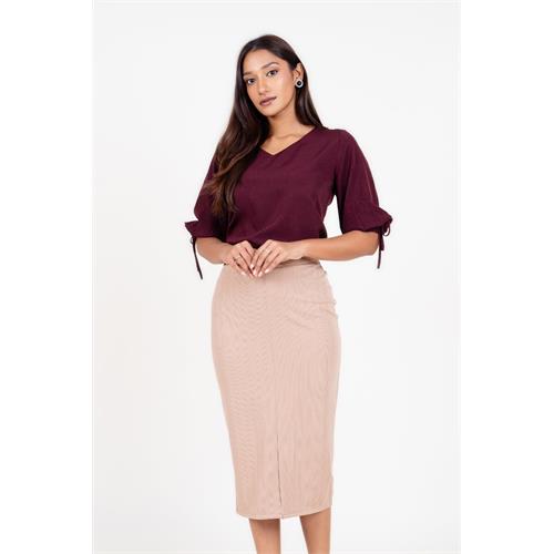 Envogue Women's Chic Office Skirt