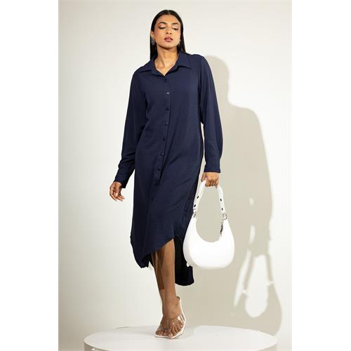 Envogue Women's Long Sleeve Casual Dress