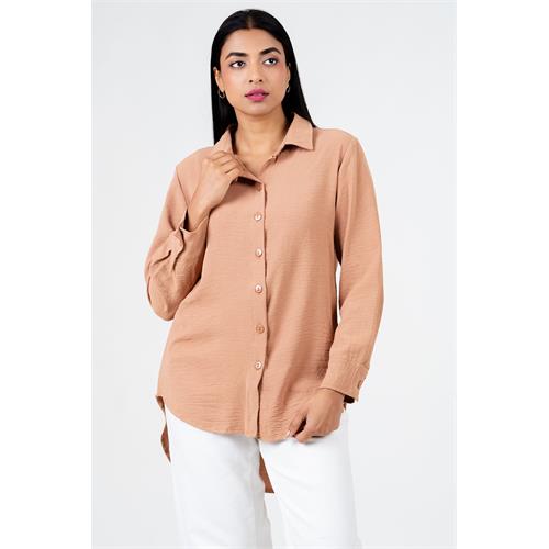 Envogue Women's Long Sleeve Casual Shirt