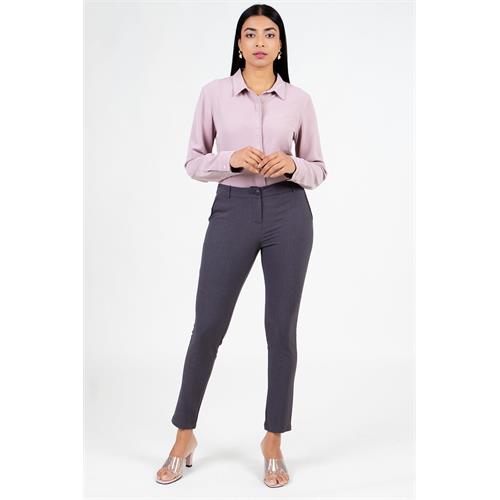 Envogue Women's Plain Chic Office Pant