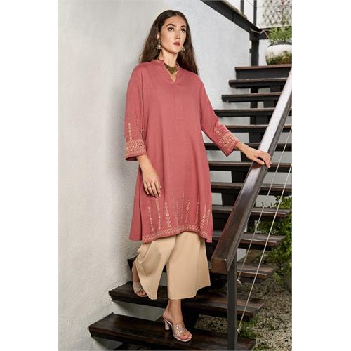 Hada Exclusive Women's Linen Casual Kurta