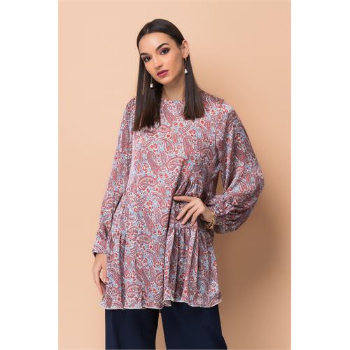 Hada Women's Long Sleeve Casual Kurta