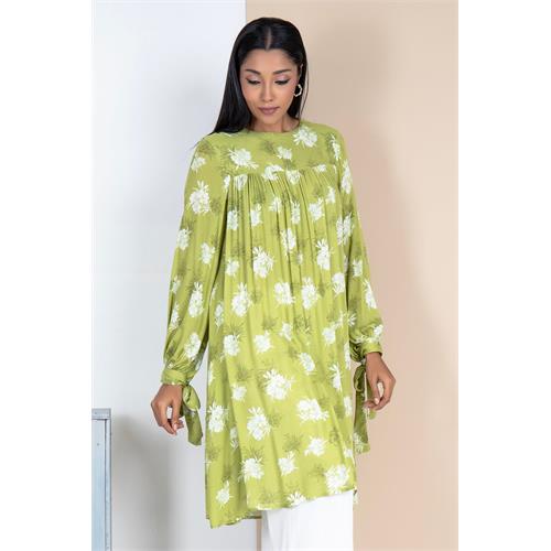 Hada Women's Long Sleeve Casual Kurta