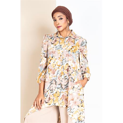 Hada Womens Printed Casual Kurta