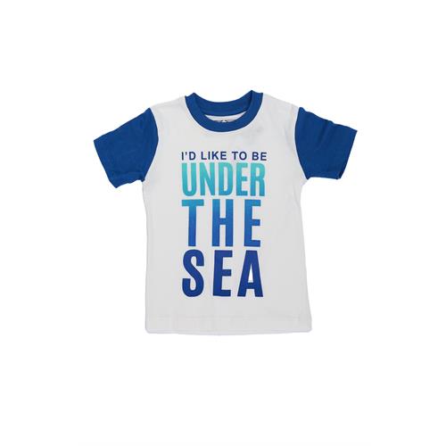 Kids Boy Short Sleeve Printed Casual T-Shirt