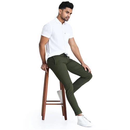 MOOSE Mens Casual Chino Pant