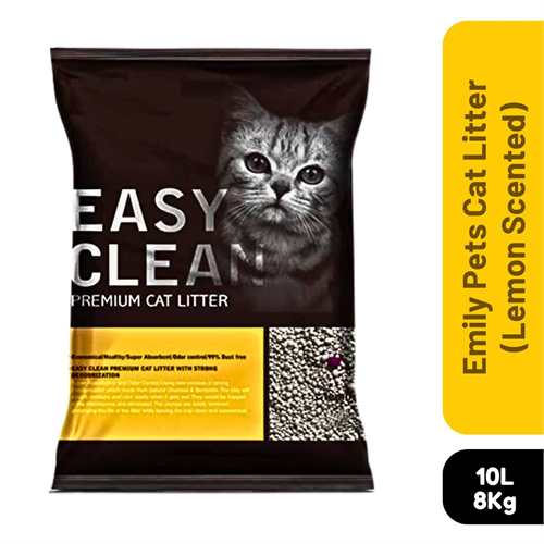Emily Pet Cat Litter Cat Food (10L/8kg) Lemon