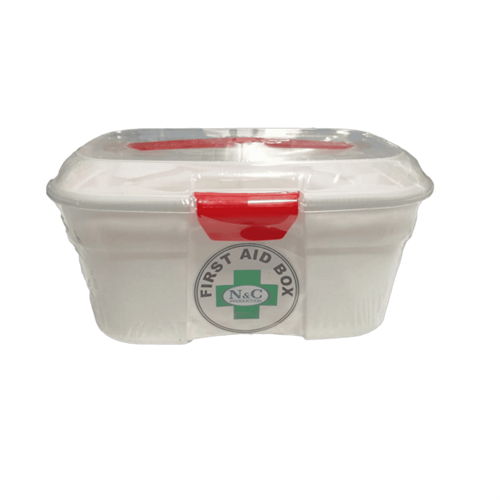 First Aid Box Portable Plastic Large