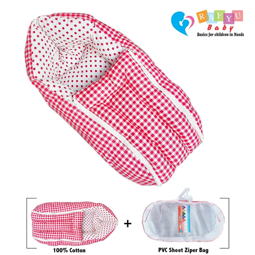 Baby Sleeping Bag, Baby Carrier, 100% Cotton Material Sleeping bag, Baby Mattress,