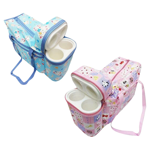 Mom Care Bag Blue, Pink Color Easy To Carry Baby Things