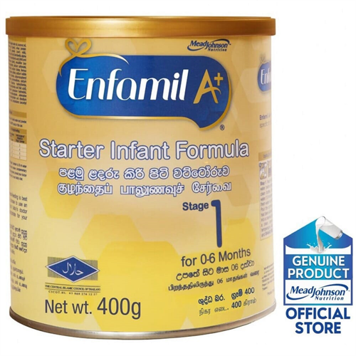 Enfamil A+ Stage 1 Starter Infant Formula for 0-6 months 400g