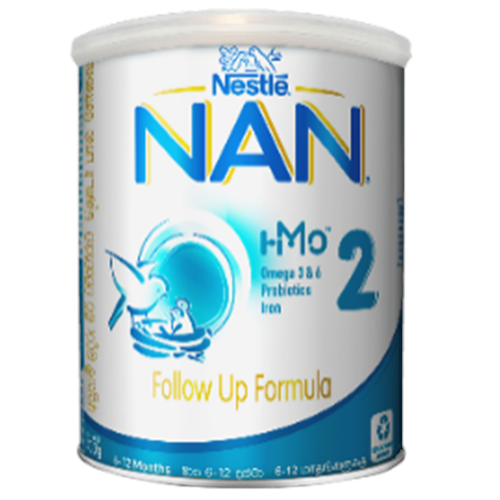 Nestle NAN 2 HMO Follow Up Formula - 6-12 Months, 400g Tin