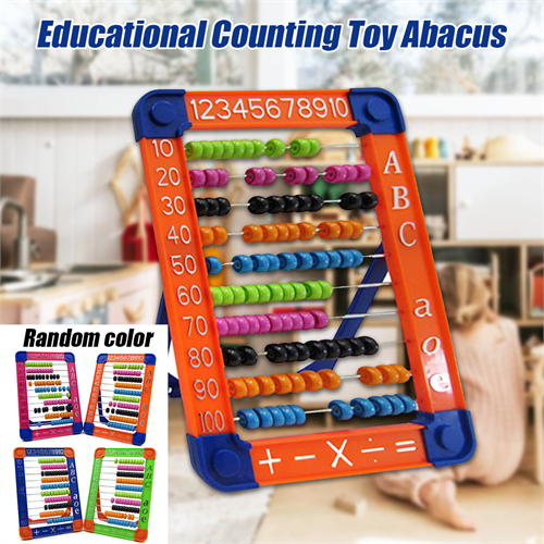 Educational Counting Toy Math Numbers Counting Beads Learning Abacus Toy