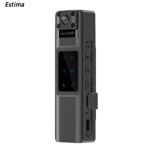 Mini Body Camera WiFi Video Recorder 1080P HD Night Vision Motion Detection For Home Outdoor Law Enforcement