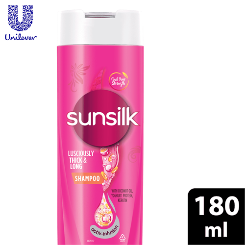 Sunsilk Thick & Long Shampoo, 180ml