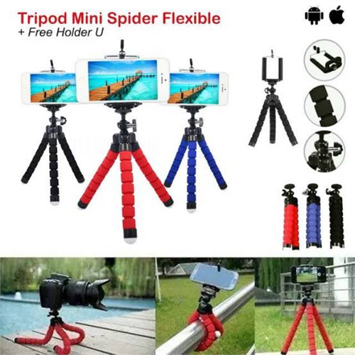 Tripod Camera Mobile Phone Spider Tripod Flexible Octopus Camera Stand