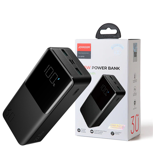 Joyroom Power Bank 30000mAh 20W PD Fast Charging Powerbank 20000mAh Portable External Battery Phone Charger Powerbank For iPhone