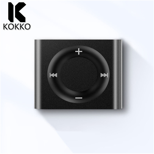 KOKKO Mini MP3 Music Player Metal Audio Player Built-in Speaker Headphones Tf Card Portable Digital Music Player For Students
