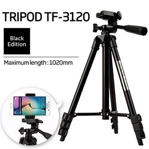 Tripod 3120 Portable Adjustable Mobile Phone Digital DSLR Camera Stand