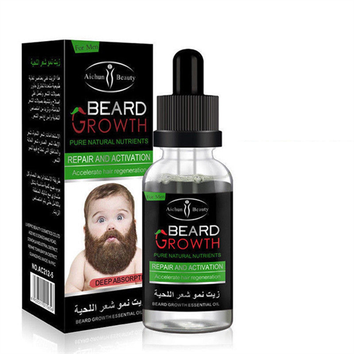Beard Hair Growth Stimulation Oil - Organic Herbal