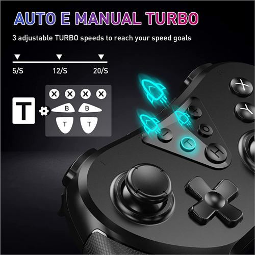 Wireless Switch Pro Controller Gamepad Controller for Switch/Switch Lite/Switch OLED, Switch Remote Gamepad with Joystick /Programmable
