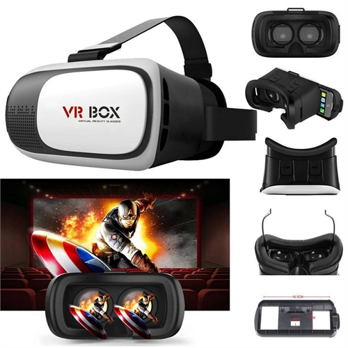 VR Box 2.0 Virtual Reality 3D Glasses For Mobile Phone Gaming Movies Video Stand 105208596 NN Collection