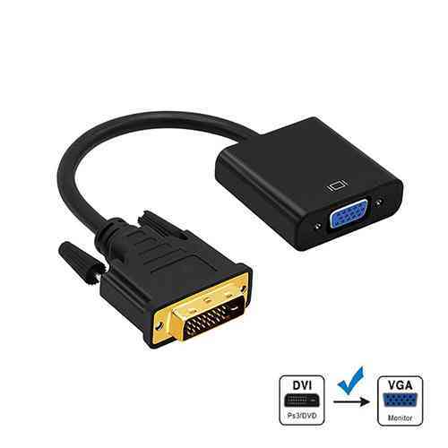 DVI to VGA Adapter WAWPI Male to Female Adapter