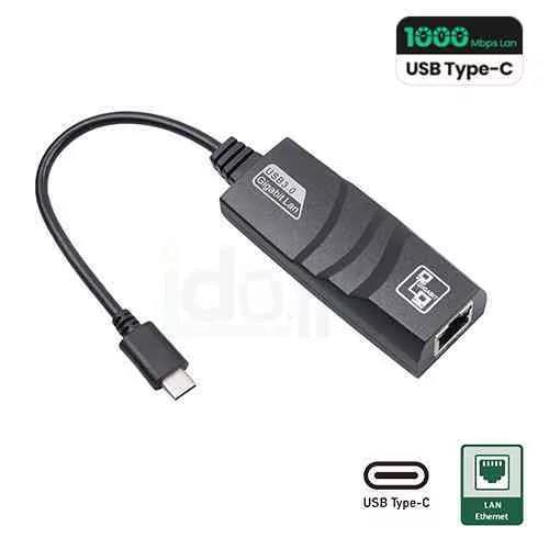 Type C ETHERNET ADAPTER USB 3.0 10/100/1000Mbps Gigabit Lan Converter