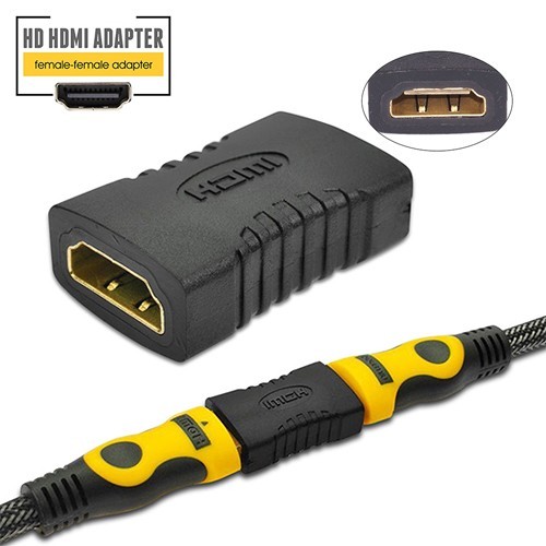 HDMI Cable Jointer Female to Female Coupler Adapter