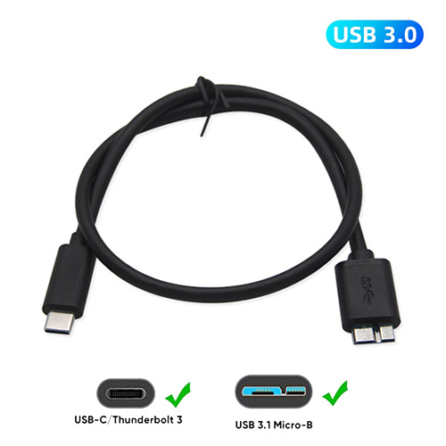 USB 3.0 Type C External Hard Reading Cable