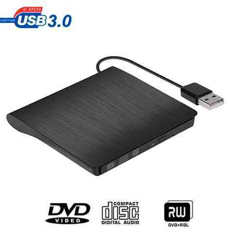 Portable External DVD Drive USB 3.0 Interface Super Slim