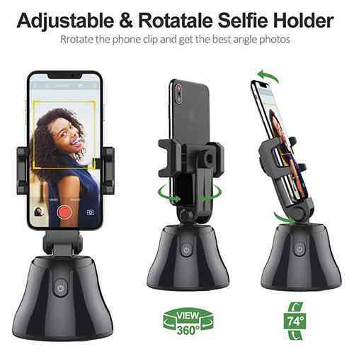 360 Object Tracking Smart Phone Holder