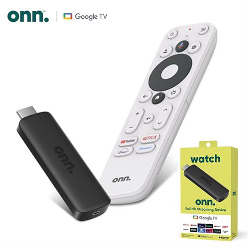 onn. Android TV Stick Google TV Full HD Streaming Device