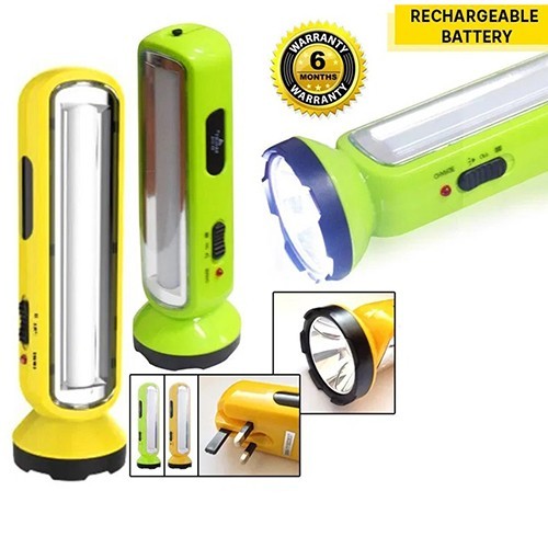 Bright Rechargeable Torch with Flashlight BR-1510L
