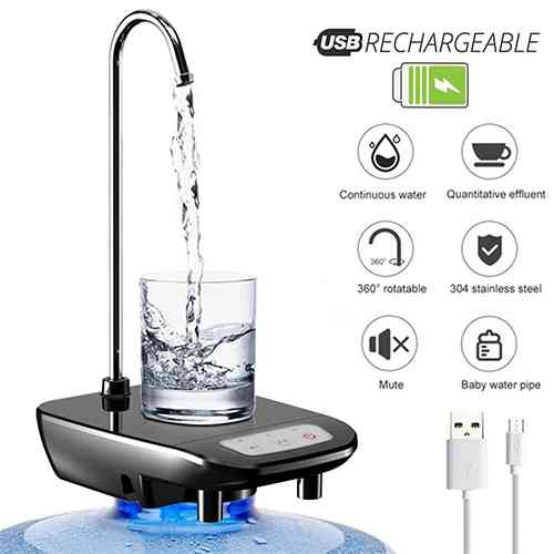 Electric Water Pump Dispenser with Tray