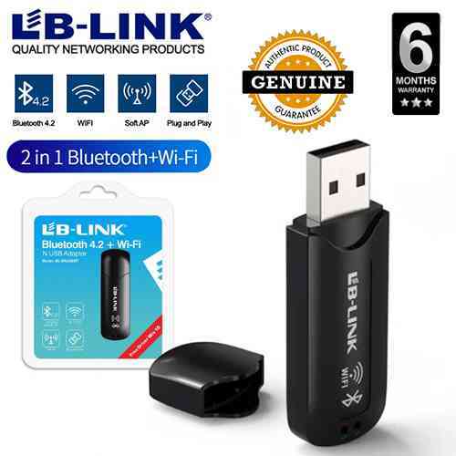 LB Link Bluetooth 4.2 + Wifi N USB Adapter Bluetooth WiFi USB Combo Adapter