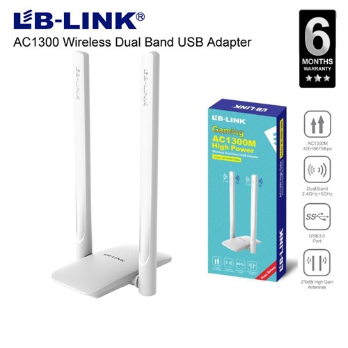 LB Link Dual Band USB WiFi Adapter