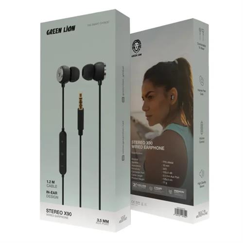 Green Lion Stereo X90 3.5 mm Wired Earphone