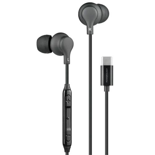 Powerology Type-C In-Ear Stereo Earphones