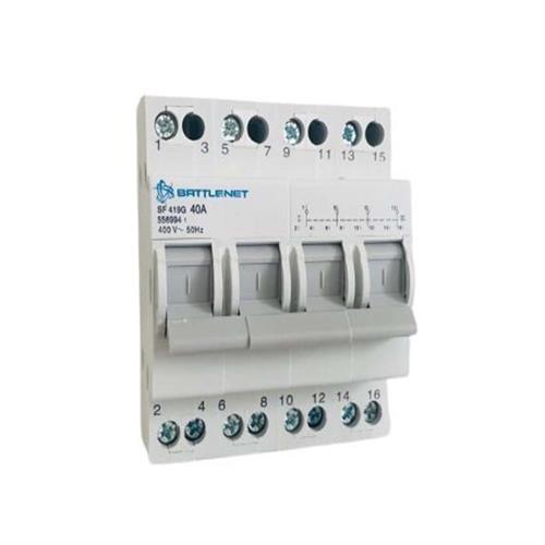 BATTLENET CHANGEOVER 4POLE 40A MCB TYPE