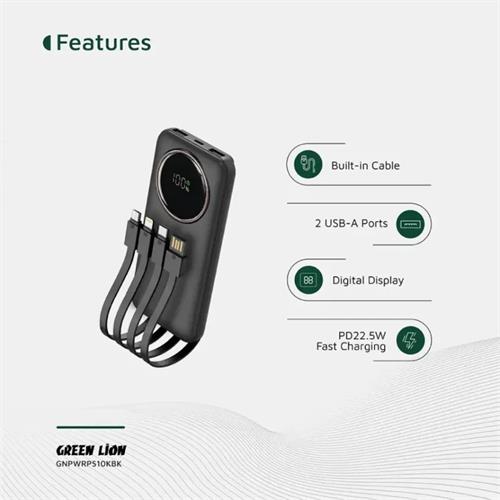 Green Lion Power Pulse 10000mAh Power Bank