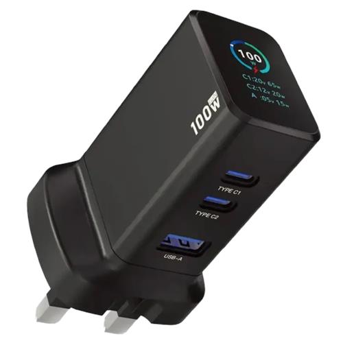 Powerology GaNex 100W Multi-Port Adapter