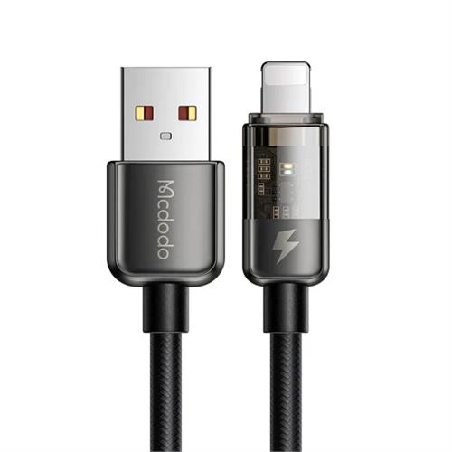 Mcdodo Auto Power Off Transparent Usb To Lightning Cable CA-314