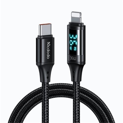 Mcdodo Type C To Lightning Cable Digital Display PD36W CA-521