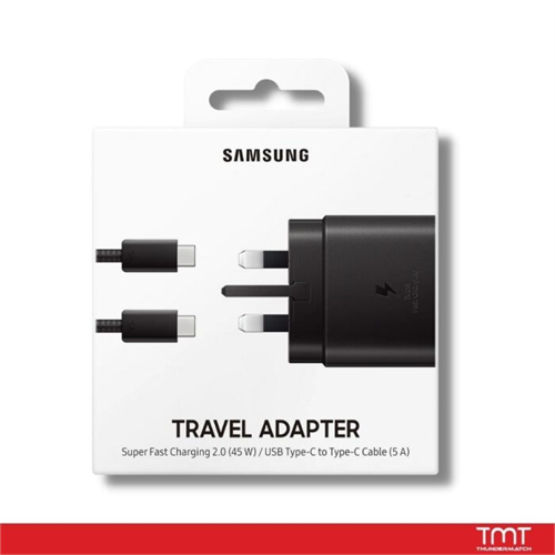 SAMSUNG 45W ADAPTOR WITH TYPE C CABLE
