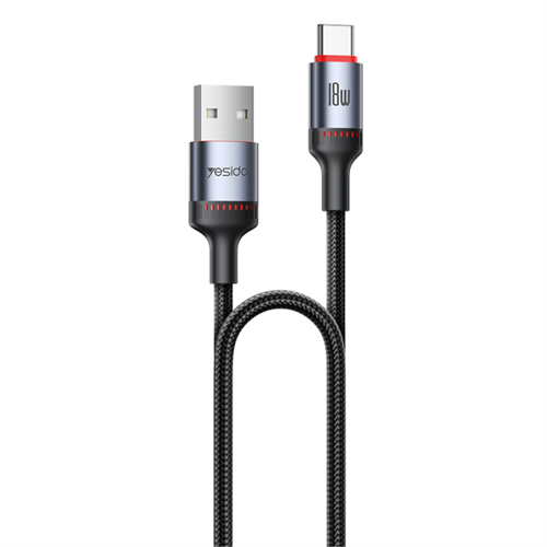 Yesido CA130C 18W Usb TO Type C 3A Fast Charge Data Cable
