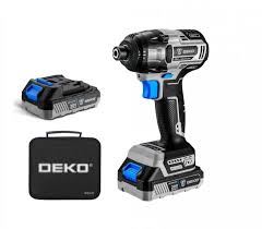 DEKO IMPACT BRUSHLESS IMPACT DRIVER 20V DKID20BL01