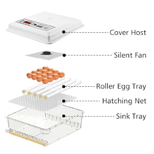36 EGG INCUBATOR FULLY AUTOMATIC REGIFORM TYPE [import]