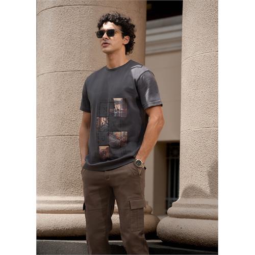 Graphic Printed Crew Neck T-shirt